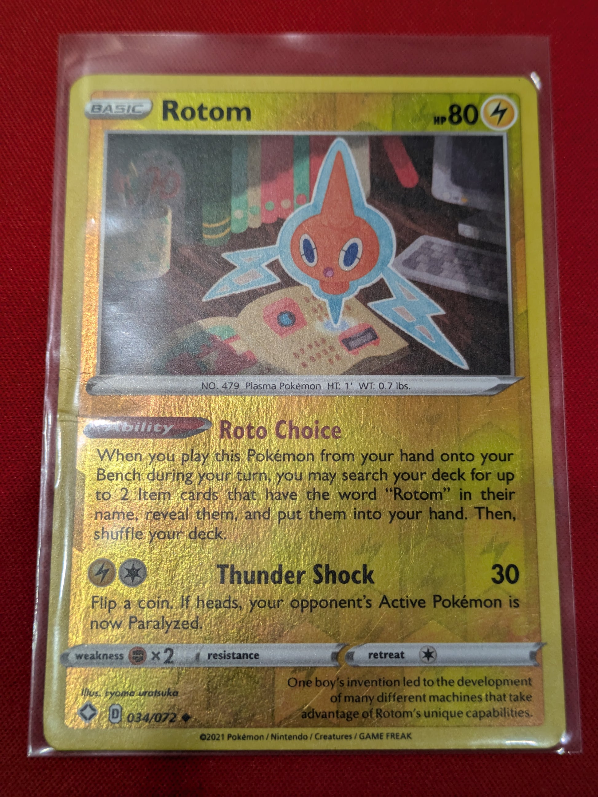 #034/072 Rotom Shining Fates