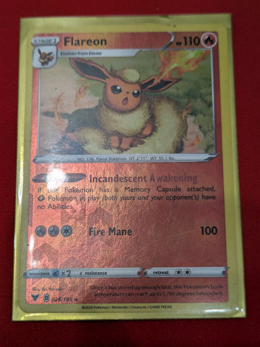 #026/185 Flareon SWSH04: Vivid Voltage