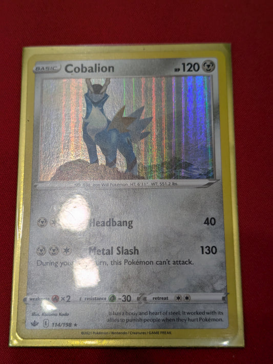 #114/198 Cobalion SWSH06: Chilling Reign