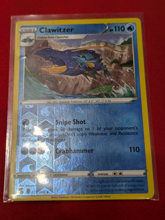 #075/264 Clawitzer SWSH08: Fusion Strike