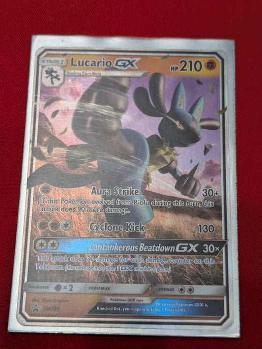 #SM100 Lucario GX SM Promos