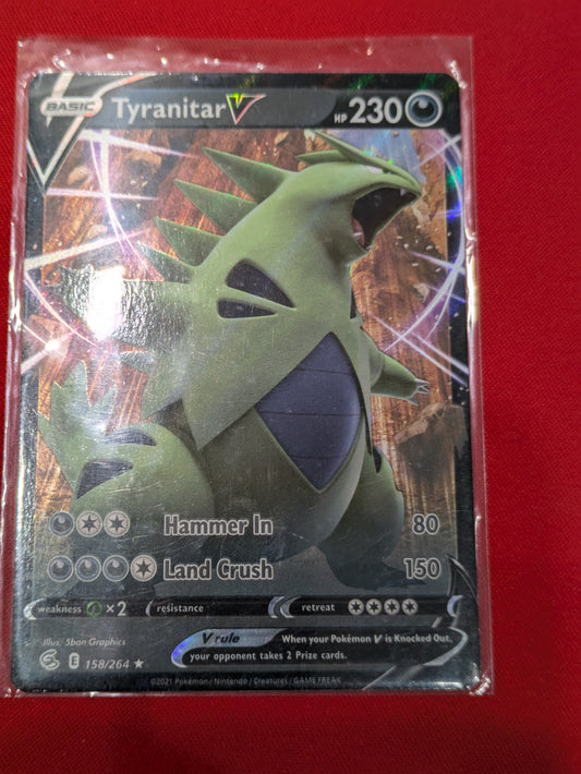 #158/264 Tyranitar V SWSH08: Fusion Strike