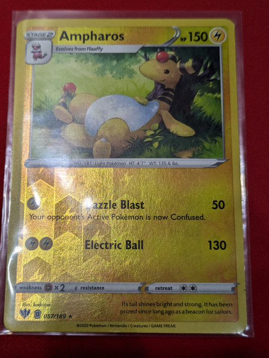 #057/189 Ampharos SWSH03: Darkness Ablaze