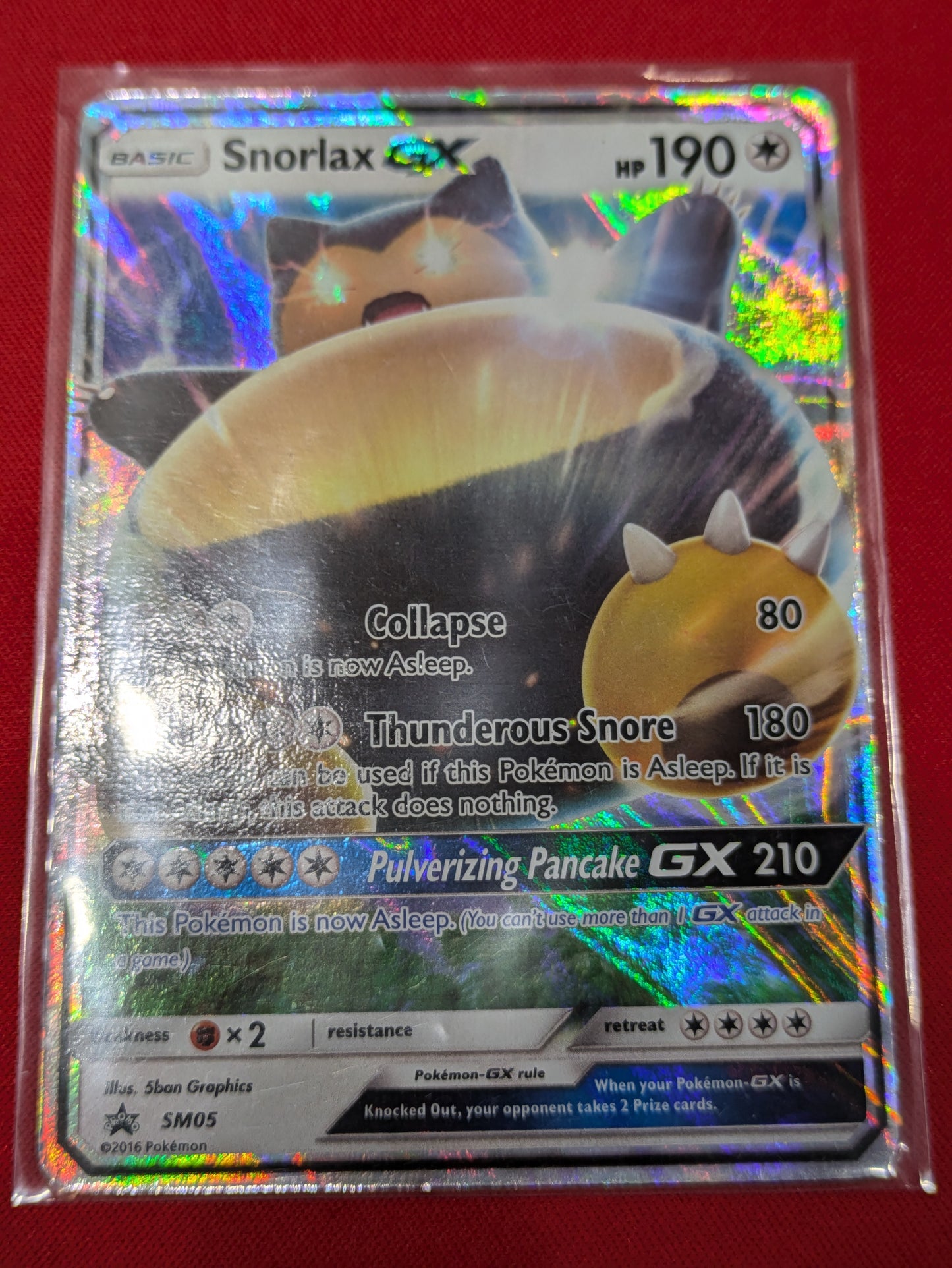 #SM05 Snorlax GX SM Promos