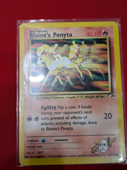 #063/132 Blaine's Ponyta Gym Heroes