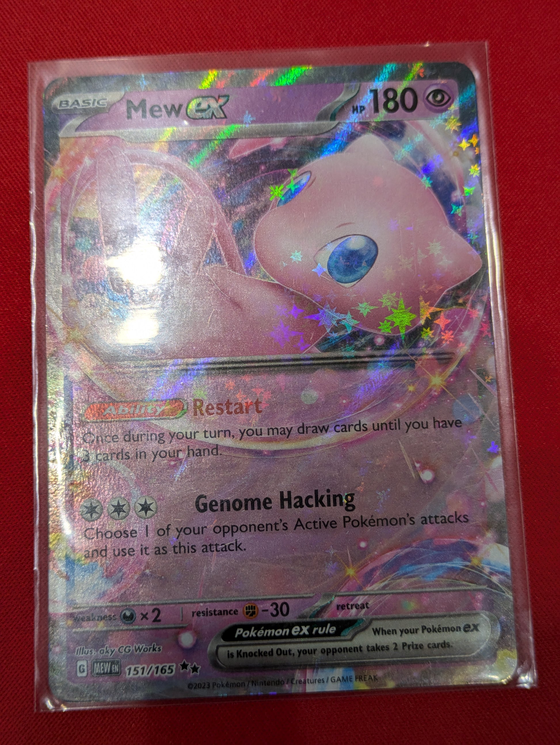 #151/165 Mew ex SV: Scarlet & Violet 151