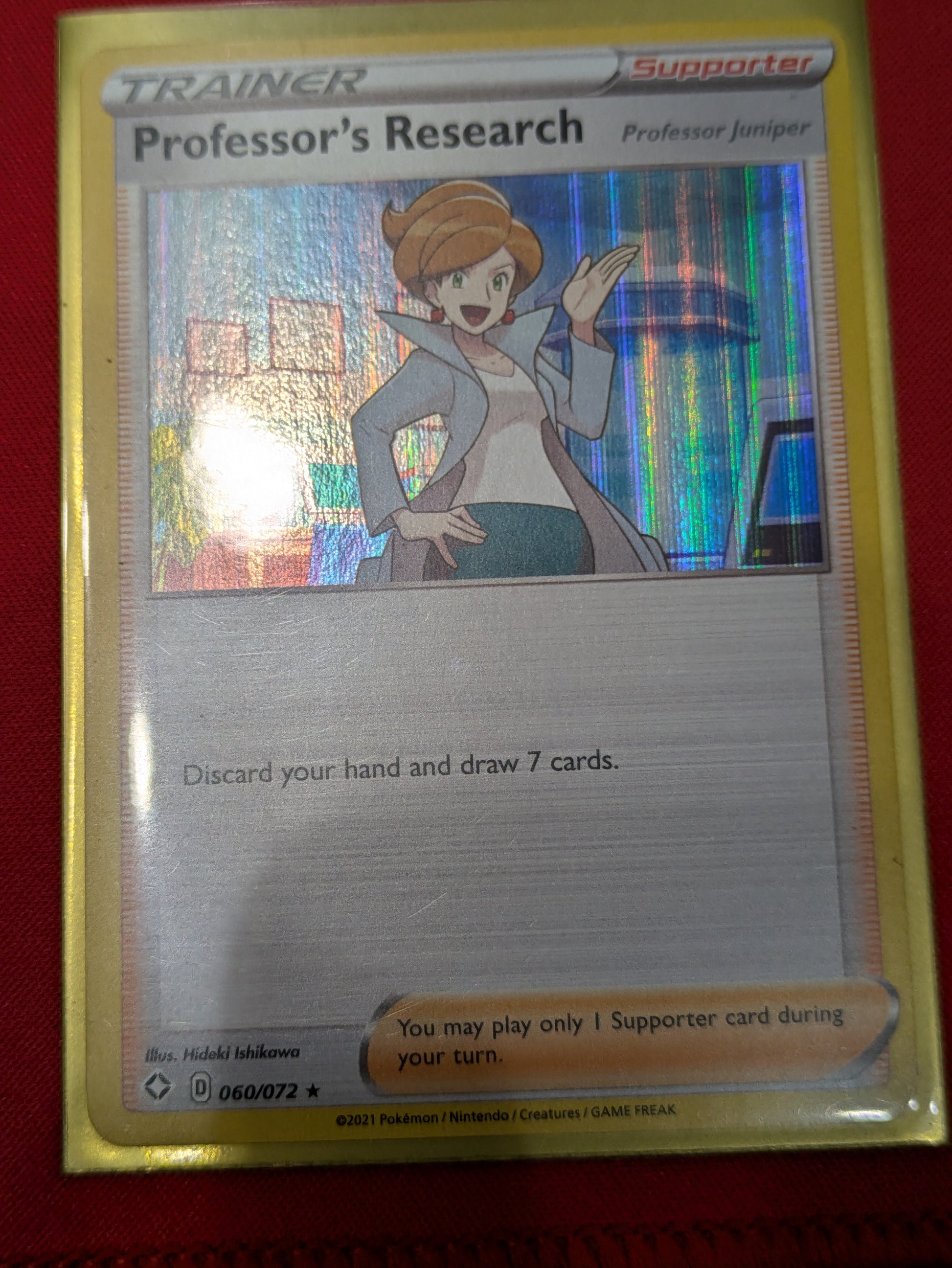 #060/072 Professor's Research (Holofoil) Deck Exclusives