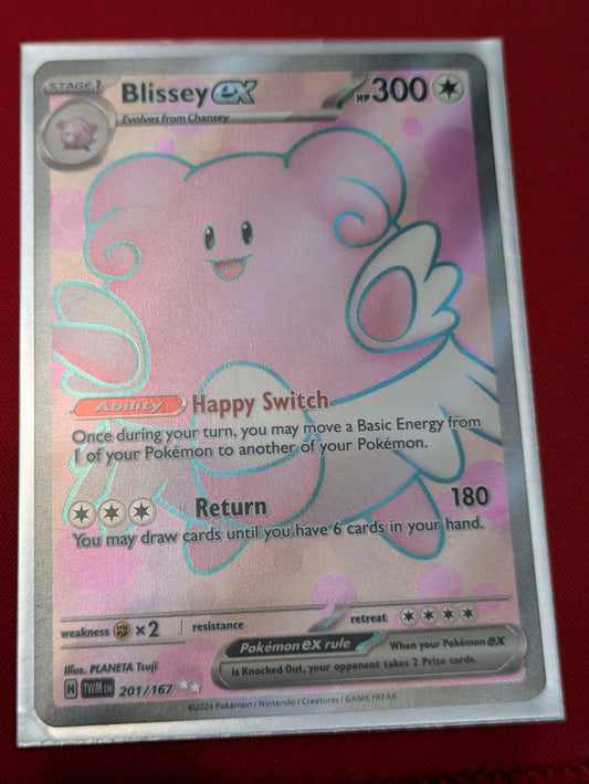 #201/167 Blissey ex SV06: Twilight Masquerade