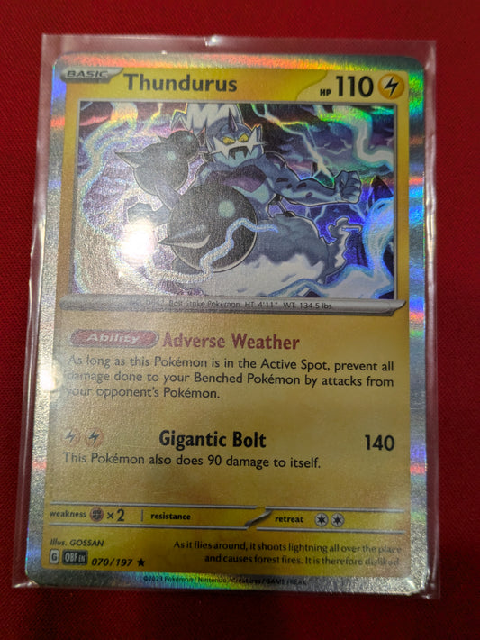 #070/197 Thundurus SV03: Obsidian Flames
