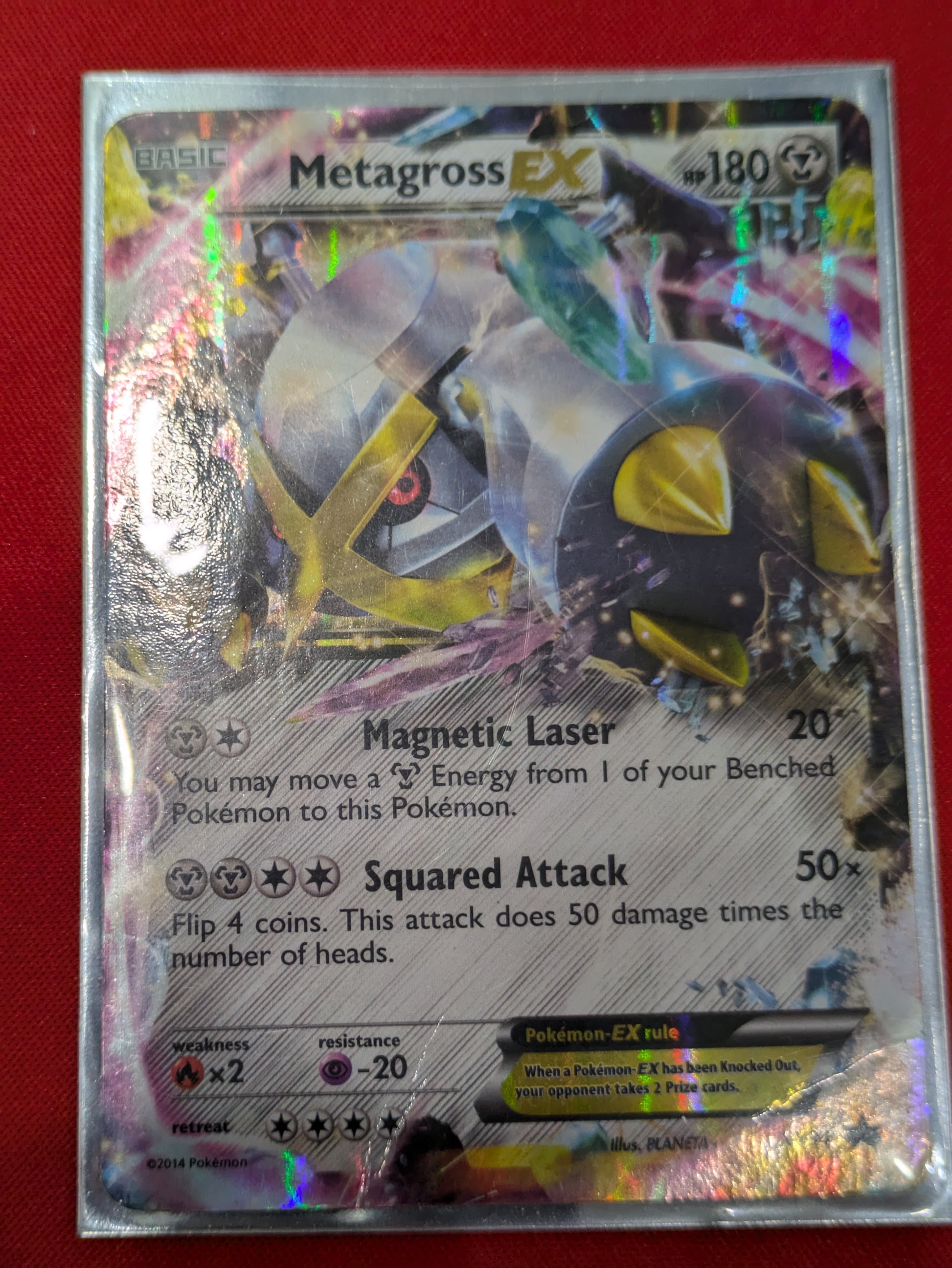 #XY34 Metagross EX (Shiny) XY Promos