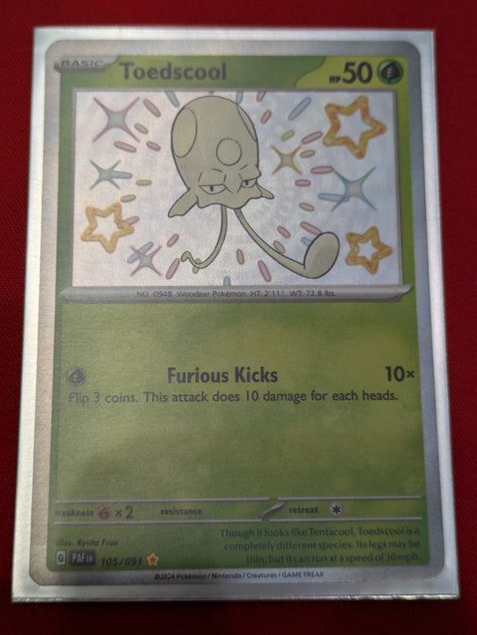 #105/091 Toedscool SV: Paldean Fates