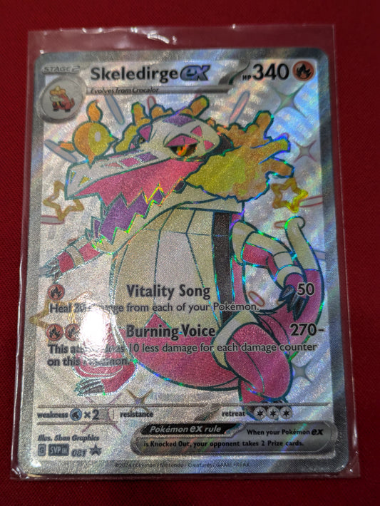 #081 Skeledirge ex SV: Scarlet & Violet Promo Cards
