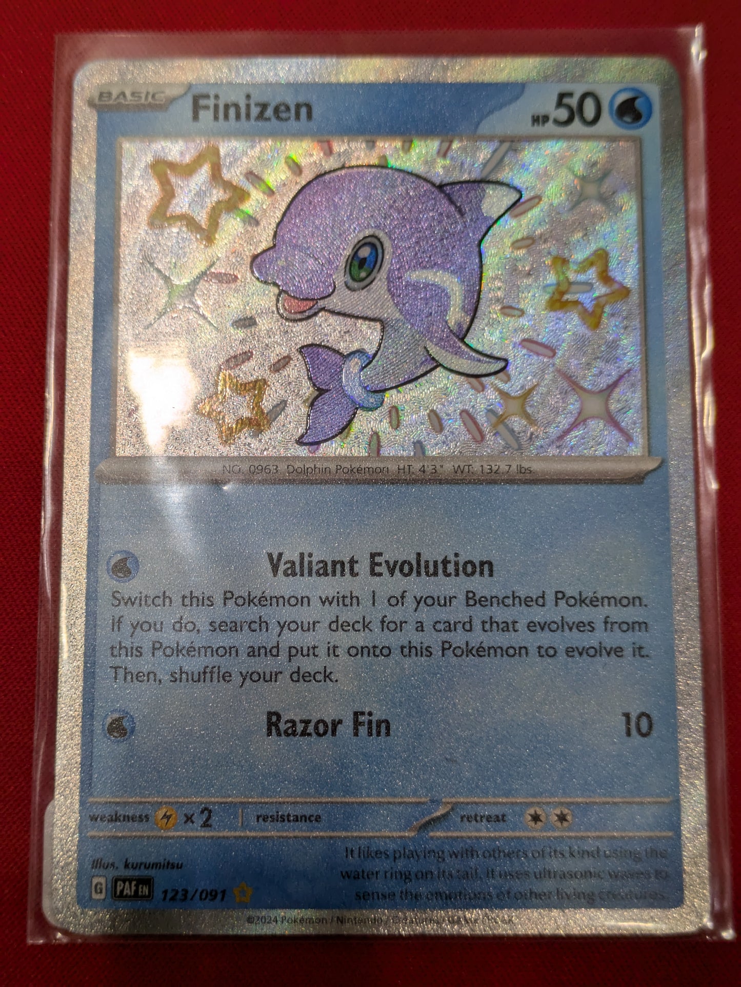 #123/091 Finizen SV: Paldean Fates