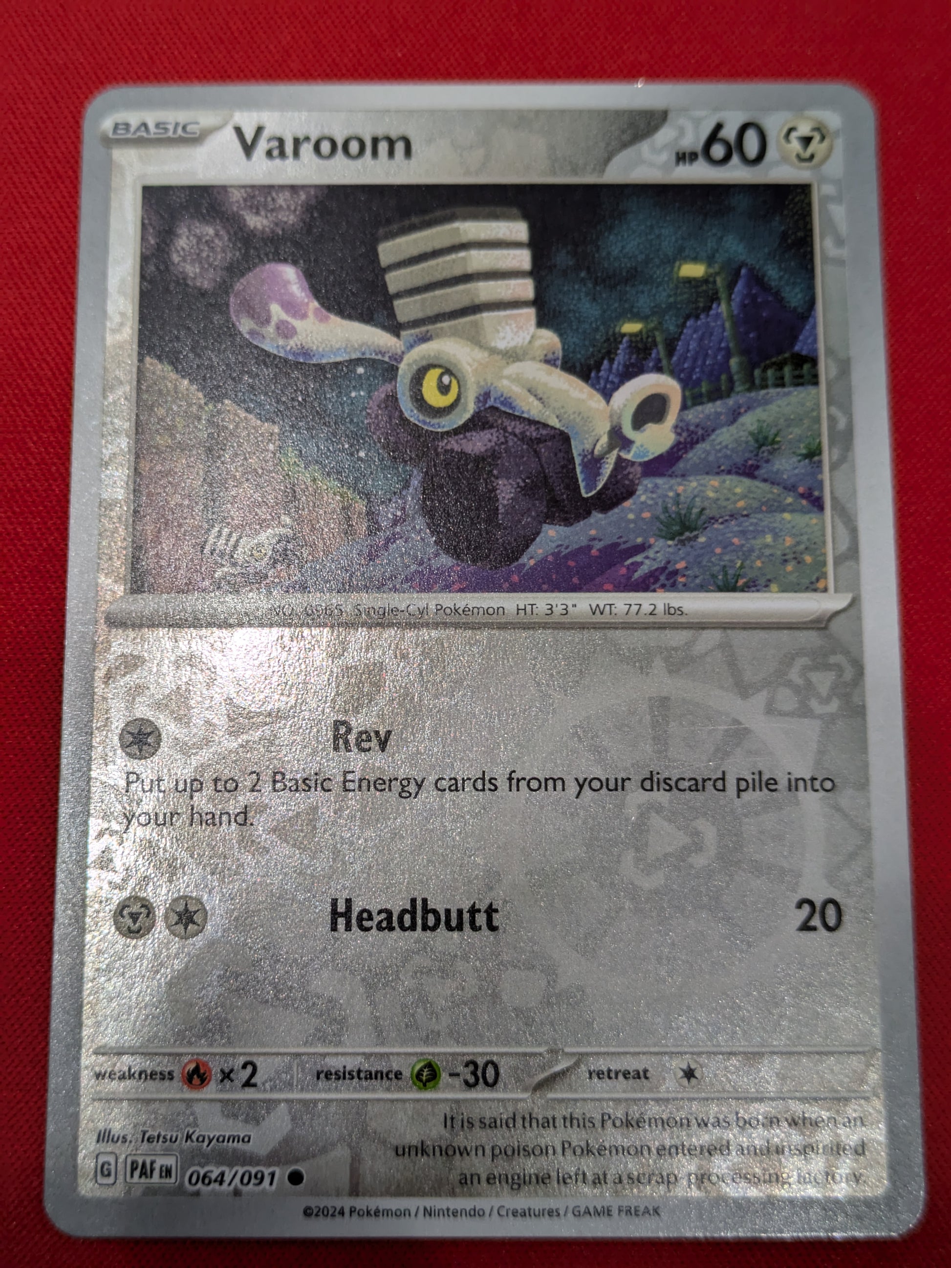 #064/091 Varoom SV: Paldean Fates