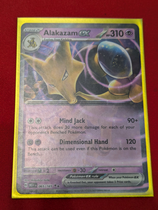 #065/165 Alakazam ex SV: Scarlet & Violet 151