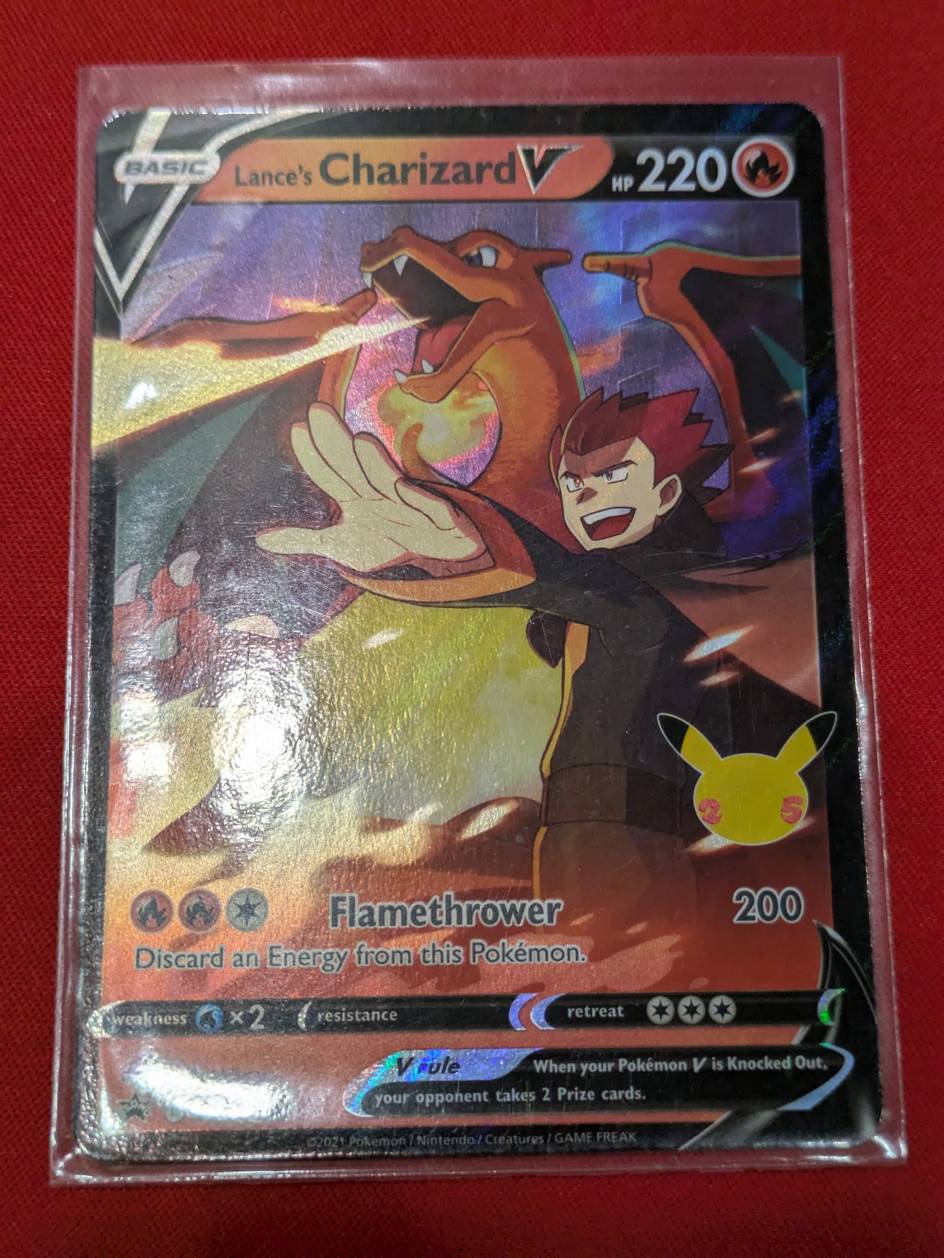 #SWSH133 Lance's Charizard V SWSH: Sword & Shield Promo Cards