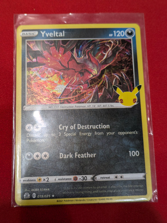 #019/025 Yveltal Celebrations