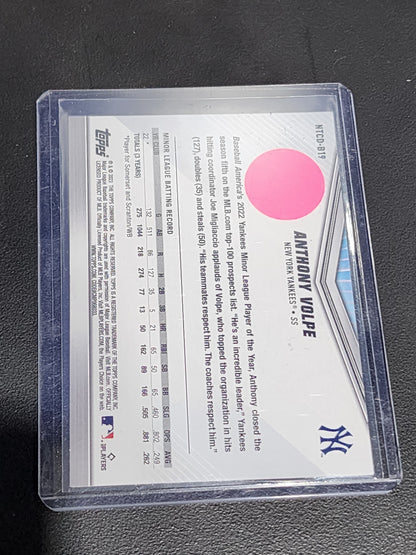 #NTCD-B19 Anthony Volpe 2023 Topps International Trading Card Day Yankees