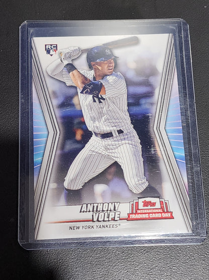 #NTCD-B19 Anthony Volpe 2023 Topps International Trading Card Day Yankees