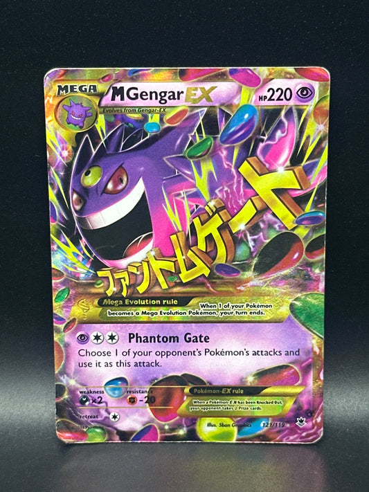 M Gengar EX 121/119 (121 Secret Rare) XY - Phantom Forces