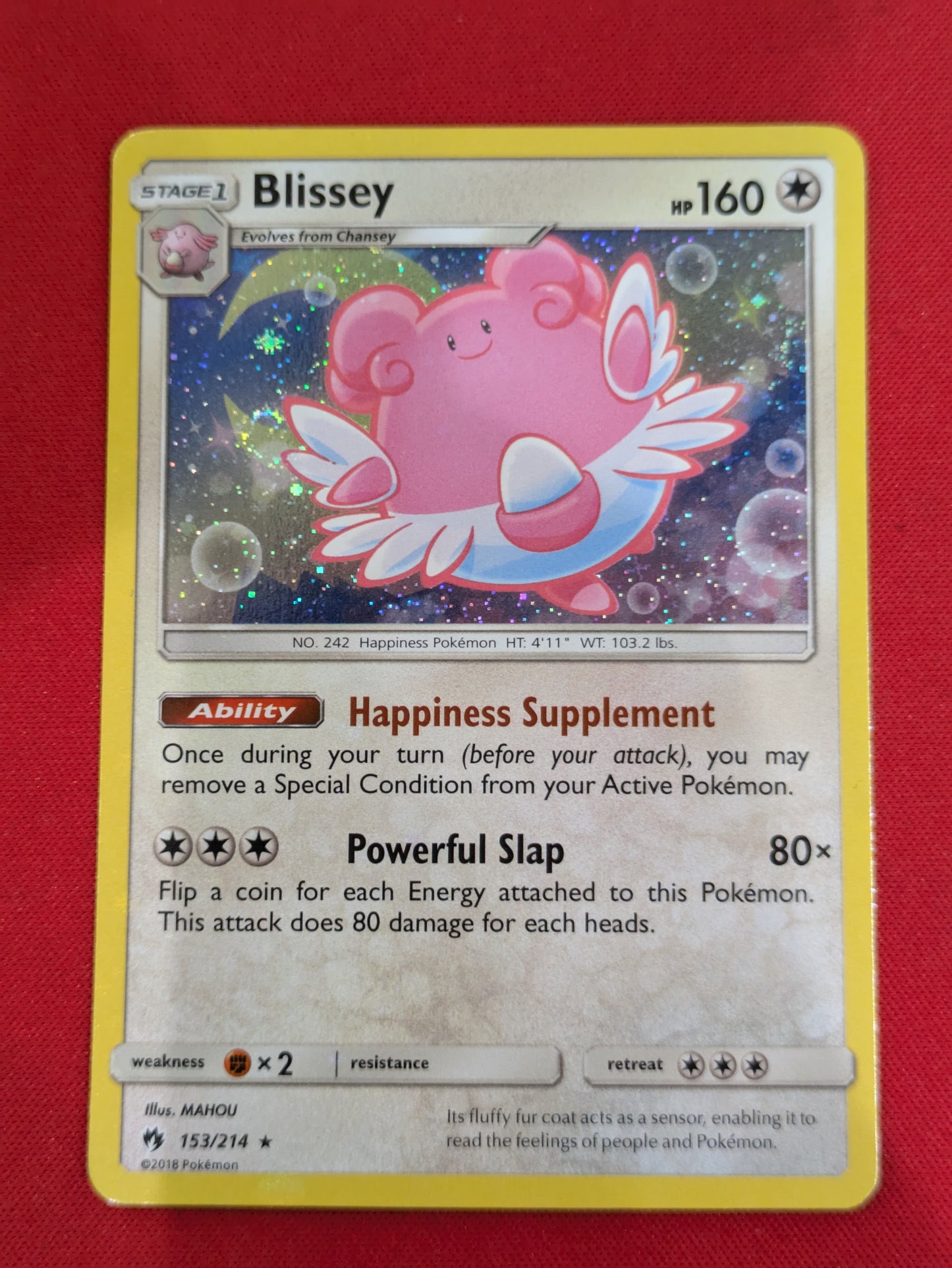 SM - Lost Thunder #153/214 Blissey