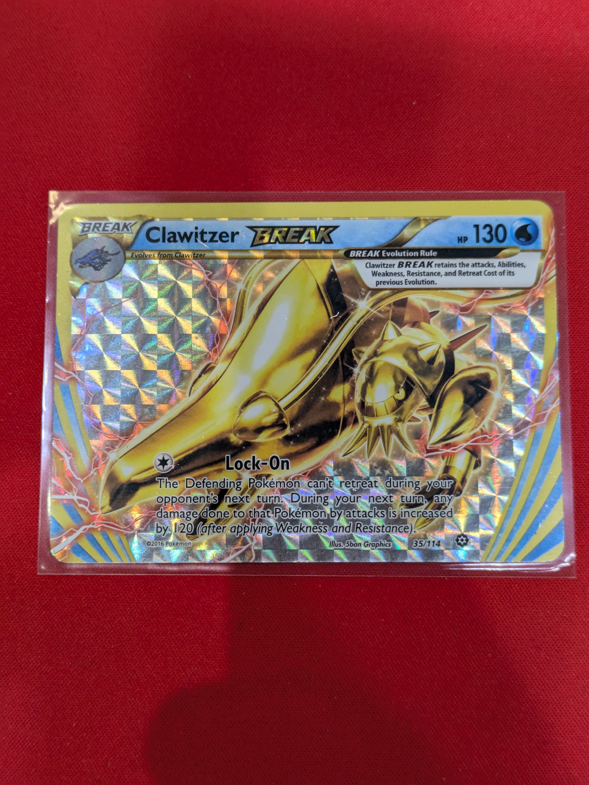 XY - Steam Siege #35/114 Clawitzer BREAK