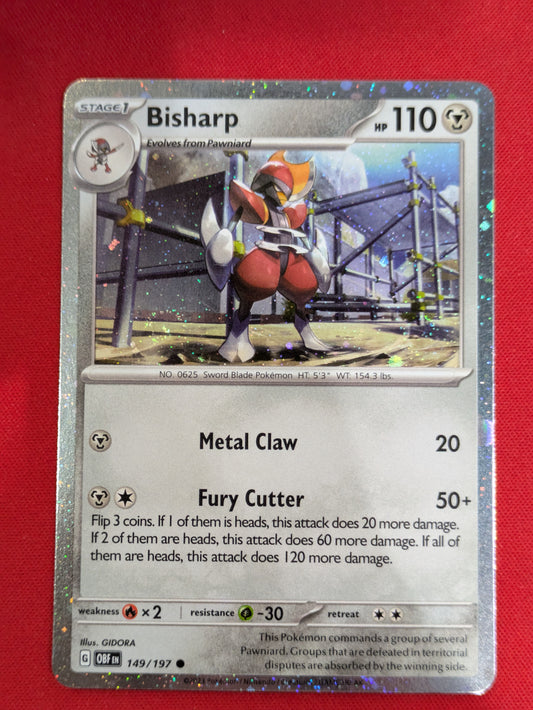 #149/197 Bisharp SV03: Obsidian Flames Common nonsport