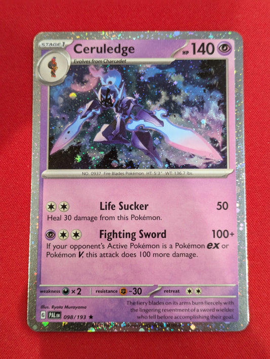 #098/193 Ceruledge (Cosmos Holo) Miscellaneous Cards & Products Promo nonsport