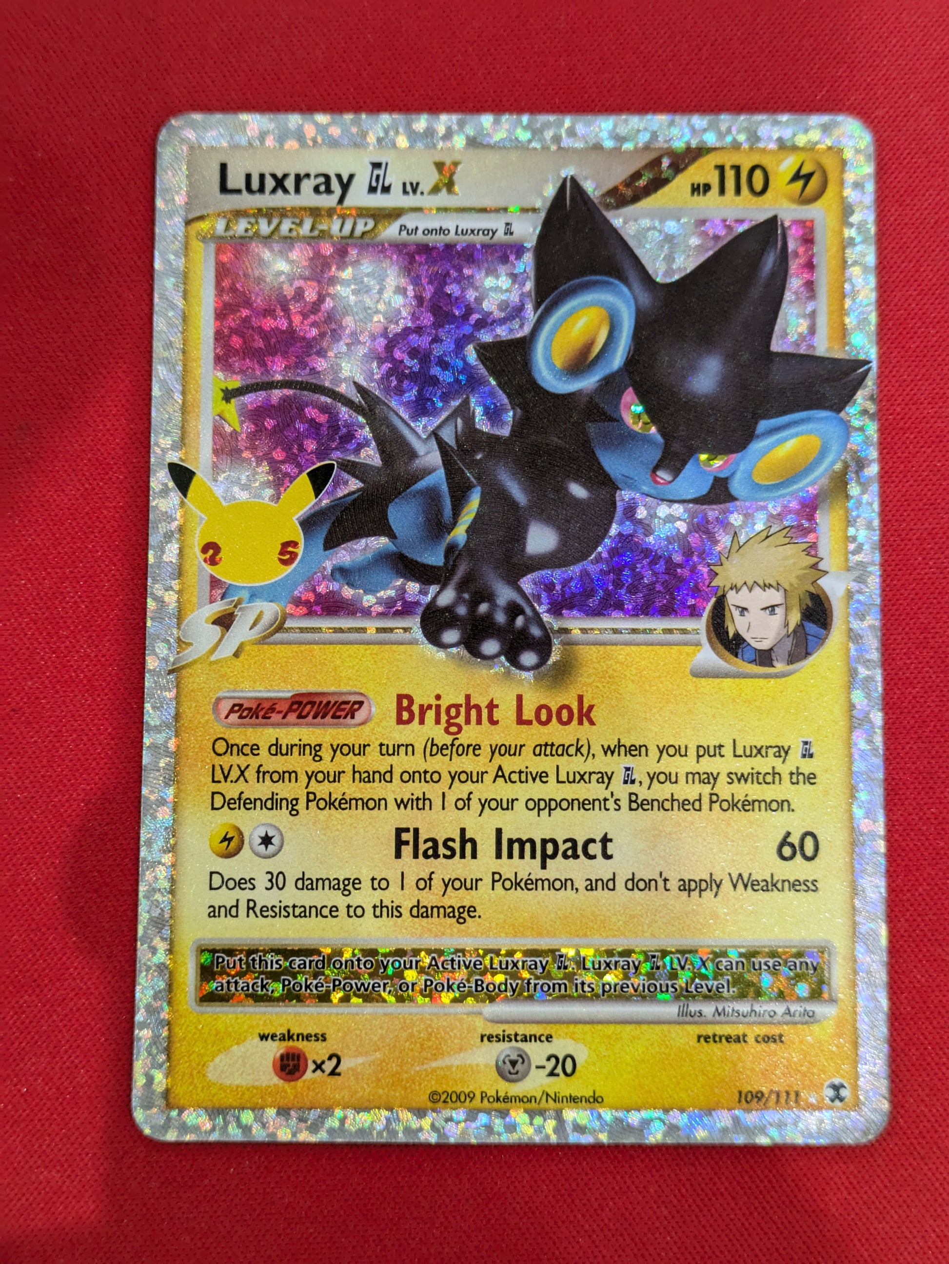 #109/111 Luxray GL LV.X Celebrations