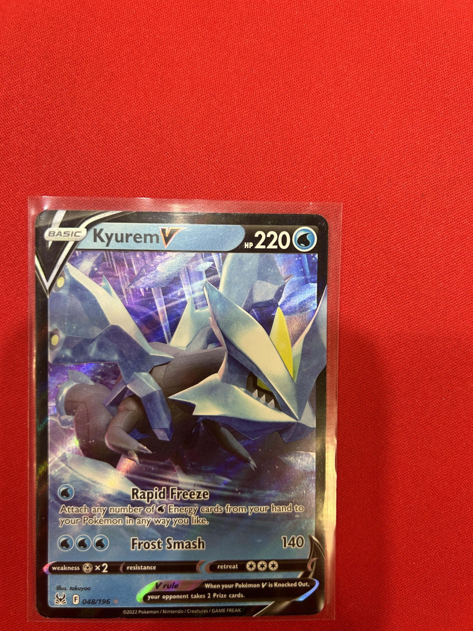 #048/196 Kyurem V SWSH11: Lost Origin