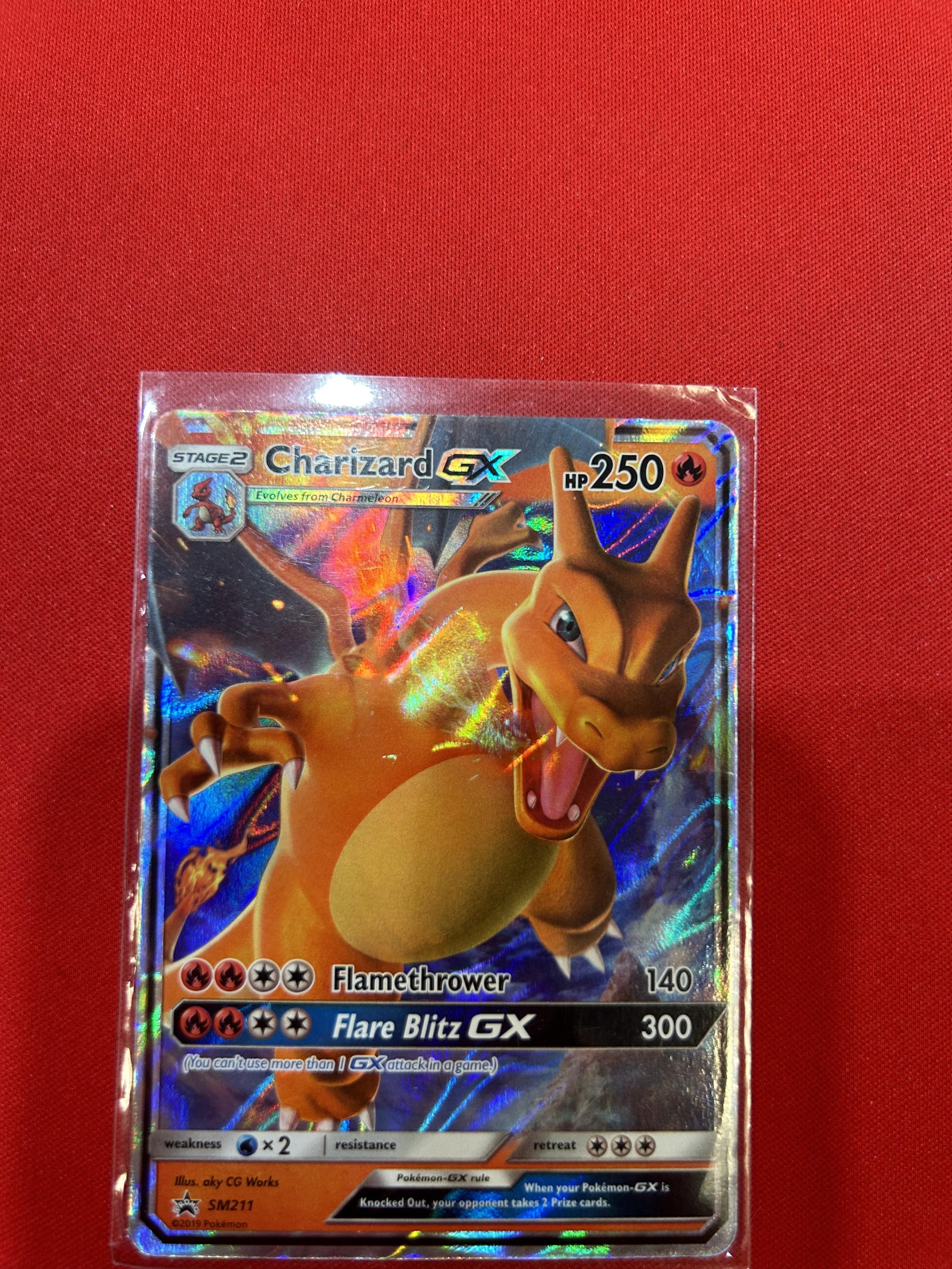 #SM211 Charizard GX SM Promos