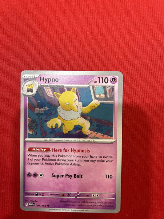 #097/165 Hypno SV: Scarlet & Violet 151