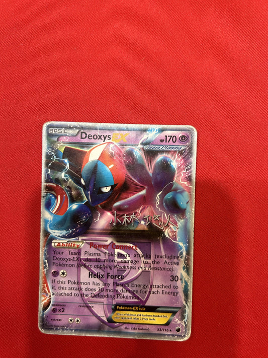 #53/116 Deoxys EX - 2014 (Haruto Kobayashi) World Championship Decks