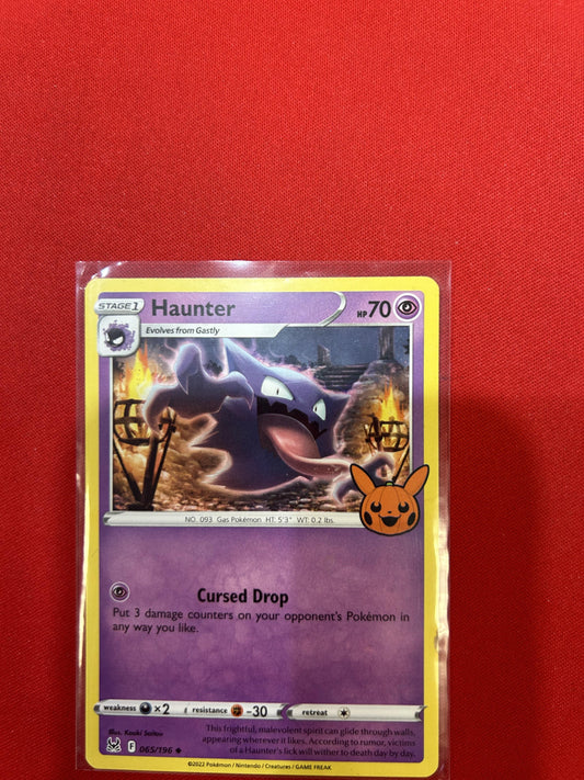 #065/196 Haunter Trick or Trade BOOster Bundle 2023