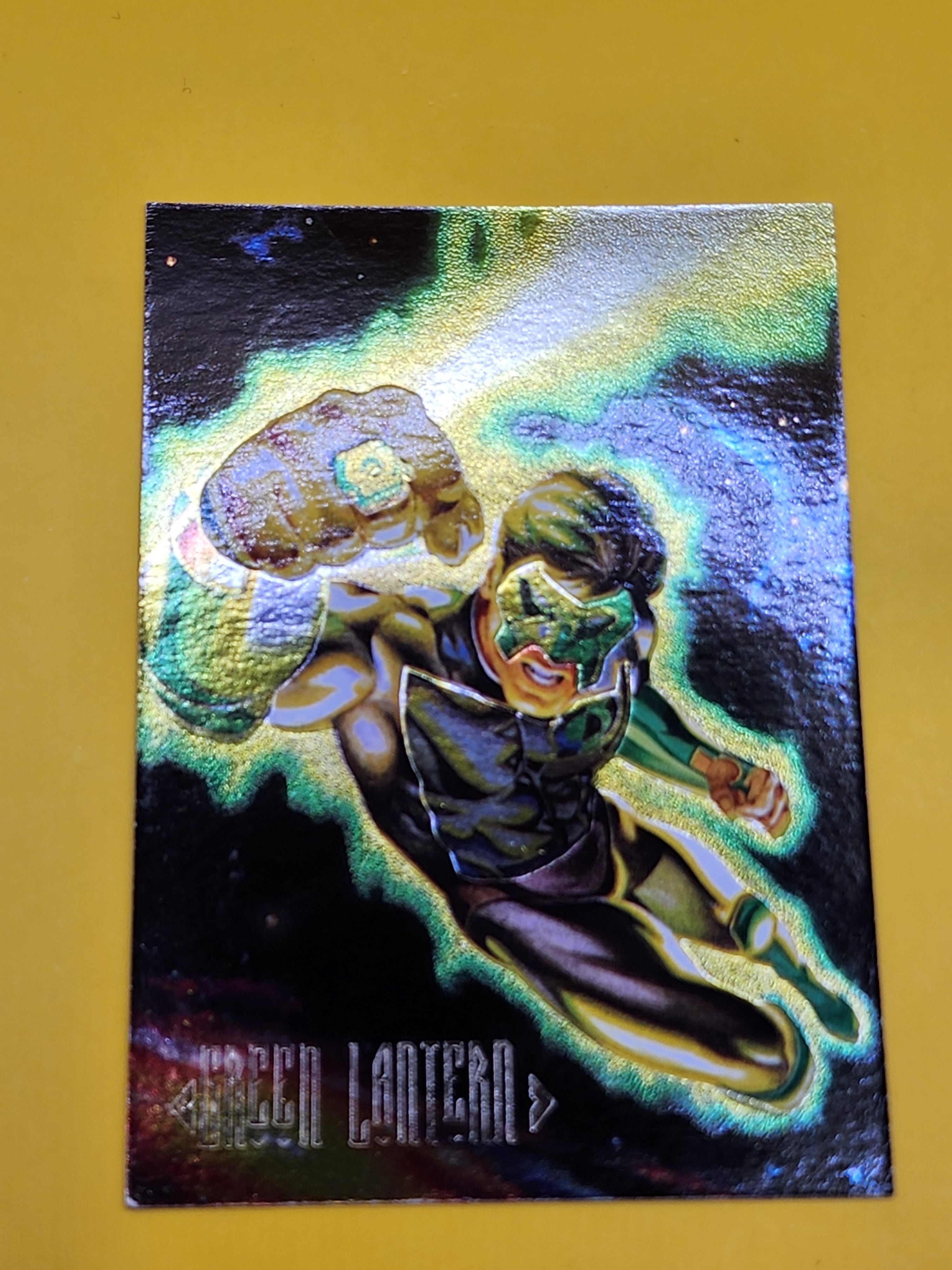 1994 DC Master Series #DS1 Green Lantern  Hal Jordan DeVito Double-Sided Spectra