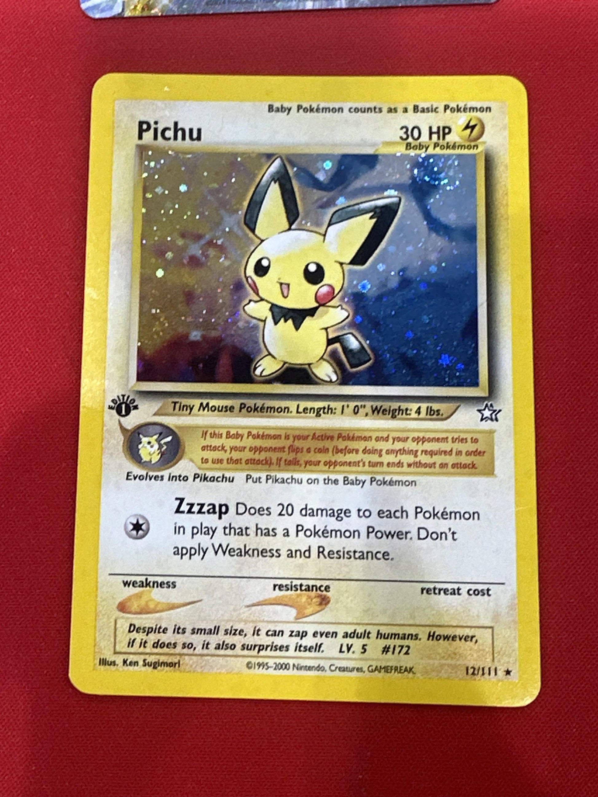 #012/111 Pichu Neo Genesis