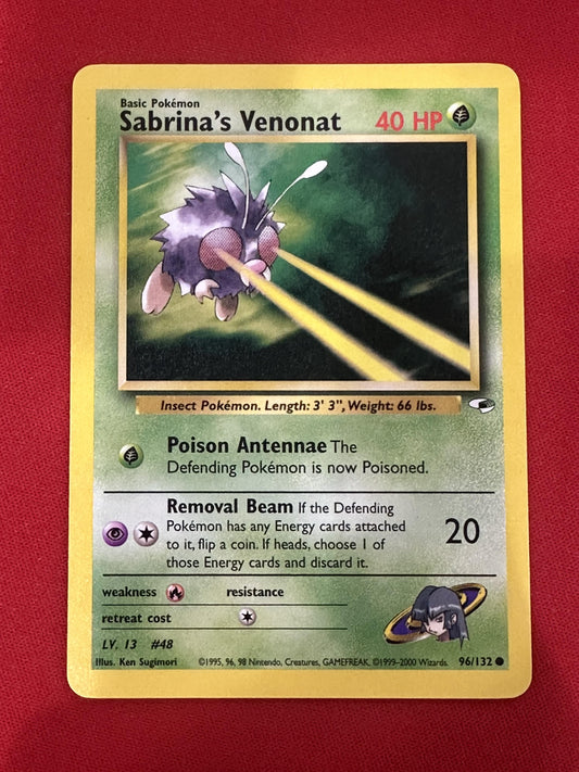 #096/132 Sabrina's Venonat Gym Heroes