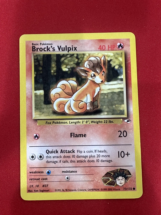 #073/132 Brock's Vulpix Gym Heroes