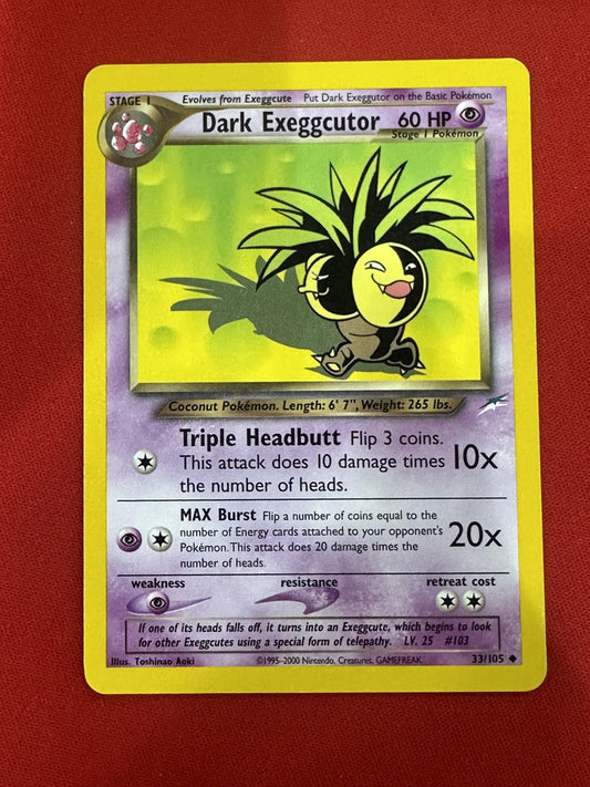 #033/105 Dark Exeggcutor Neo Destiny