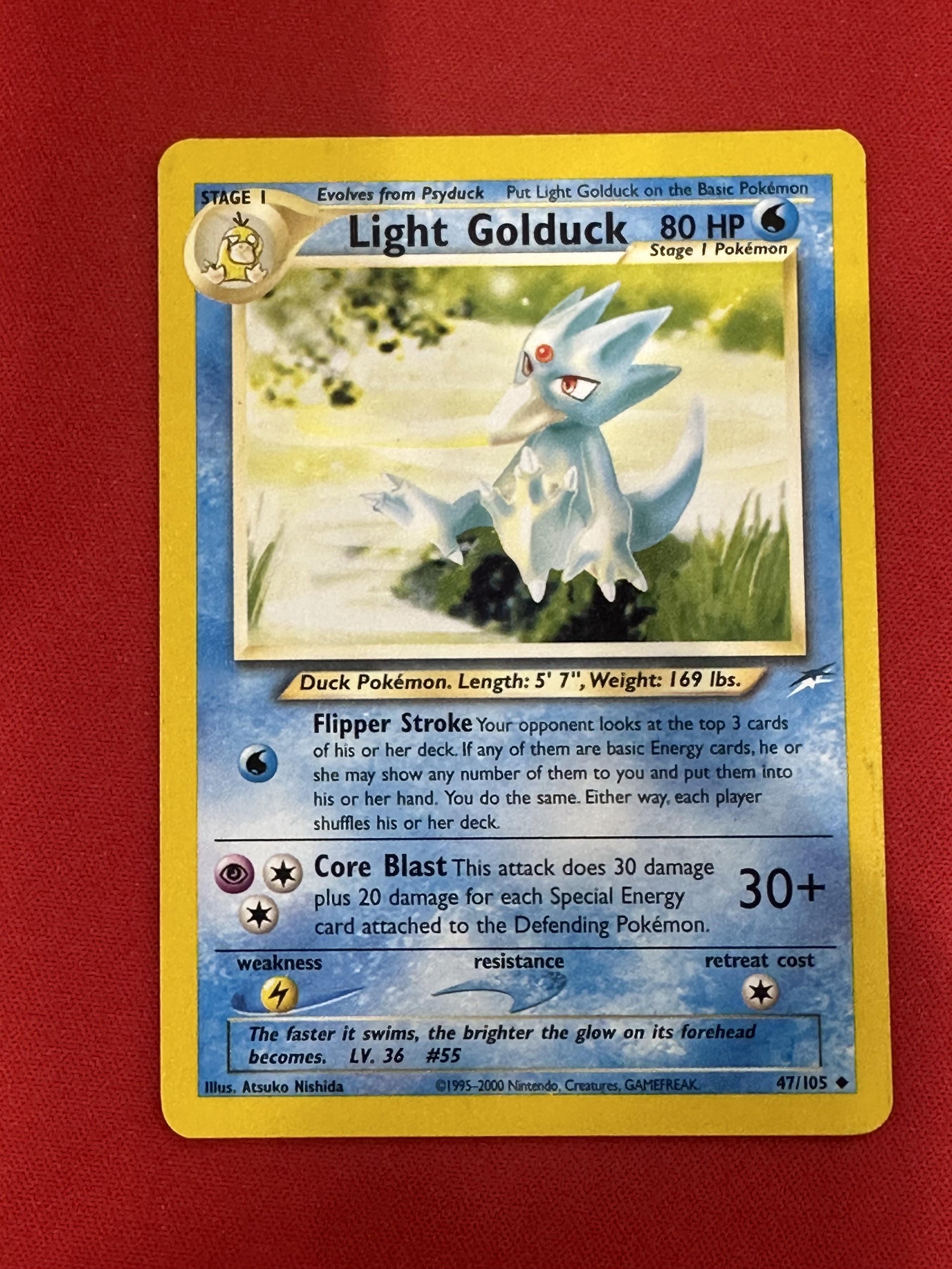 #047/105 Light Golduck Neo Destiny