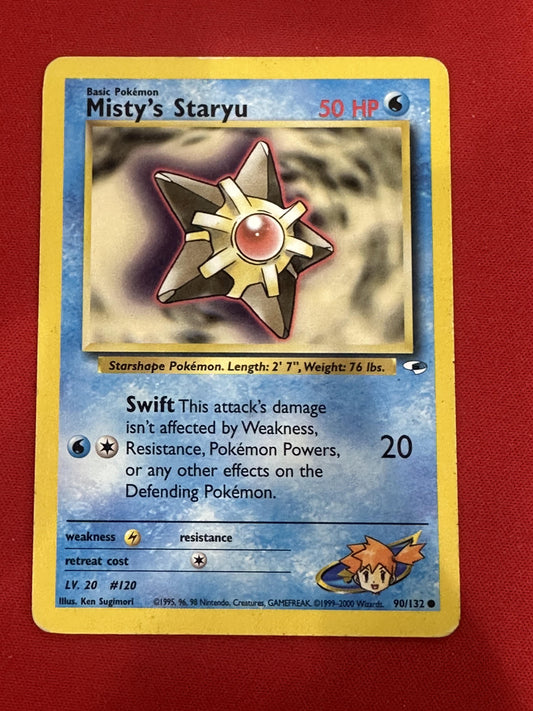 #090/132 Misty's Staryu Gym Heroes