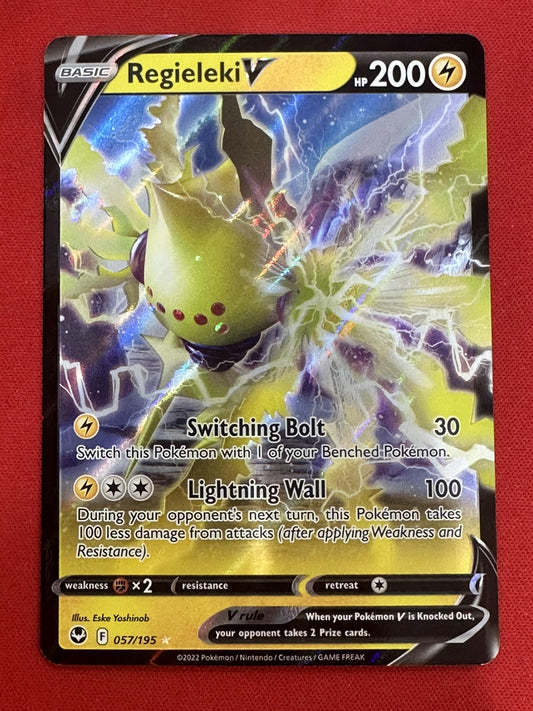 #057/195 Regieleki V SWSH12: Silver Tempest