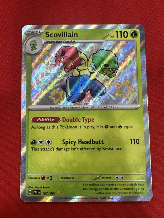 #107/091 Scovillain SV: Paldean Fates
