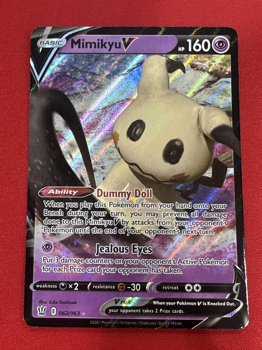 #068/172 Mimikyu V SWSH09: Brilliant Stars