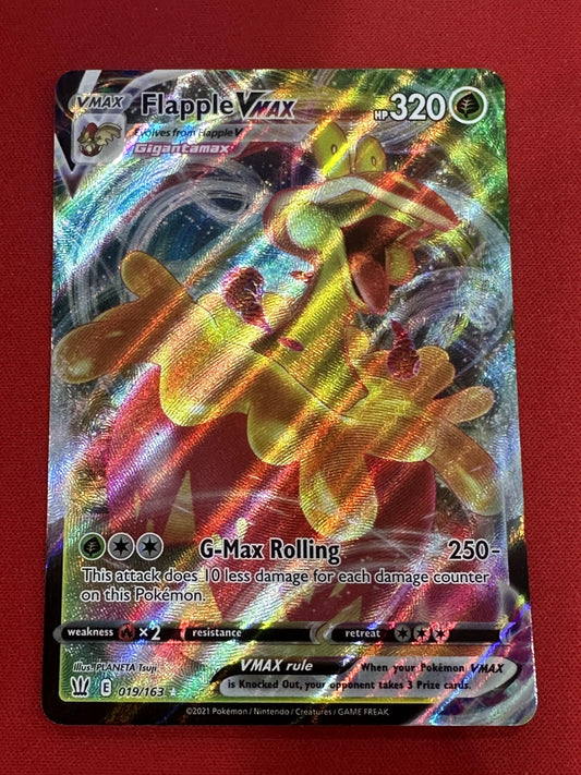 #019/163 Flapple VMAX SWSH05: Battle Styles