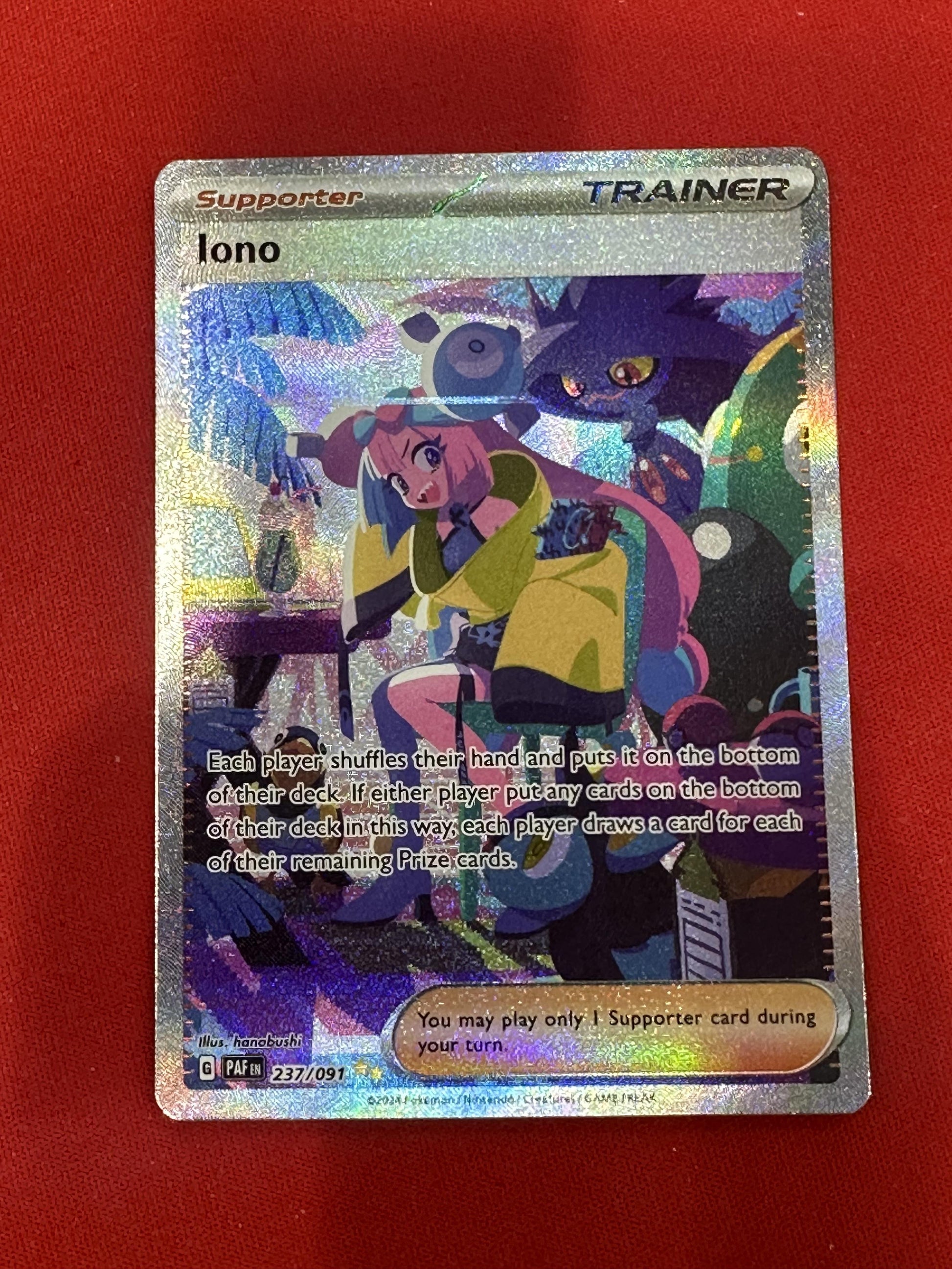 #237/091 Iono SV: Paldean Fates