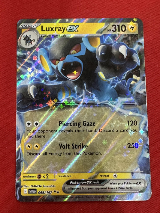 #068/167 Luxray ex SV06: Twilight Masquerade