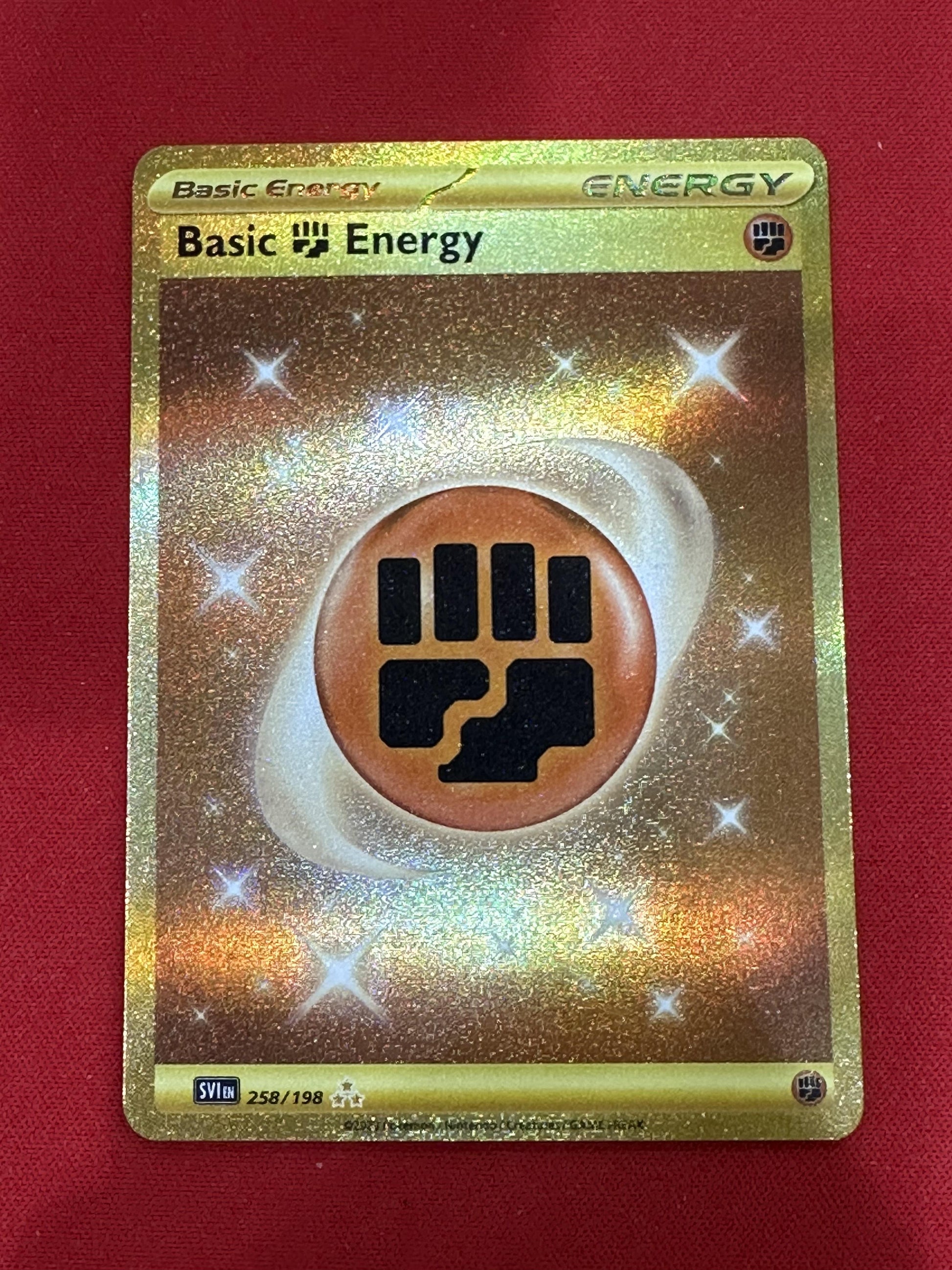 #006 Basic Fighting Energy SV01: Scarlet & Violet Base Set