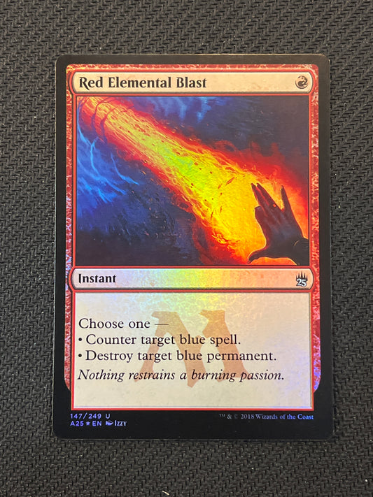 #147/249 Red Elemental Blast (Foil) - Masters 25 Magic the Gathering MTG