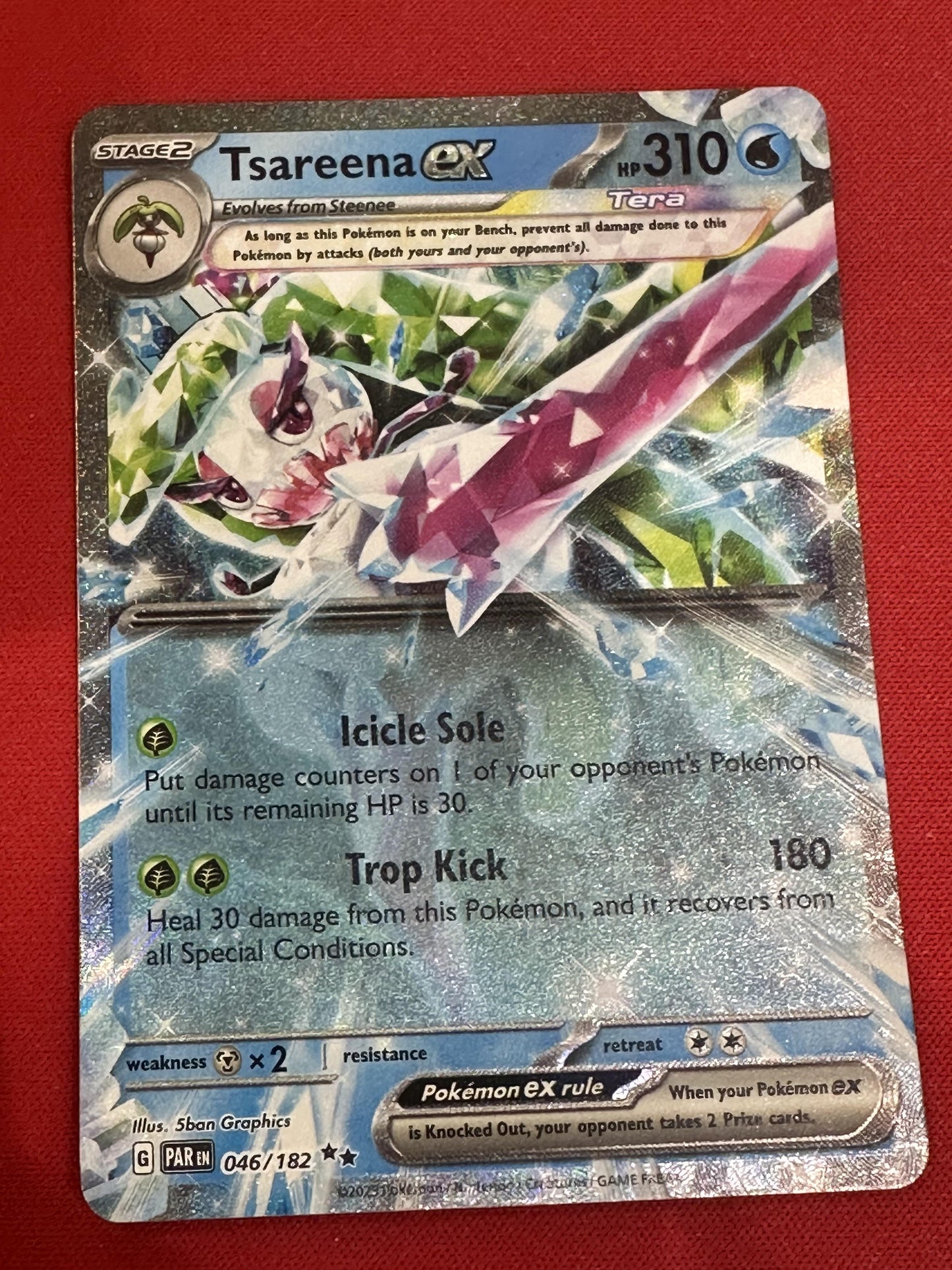 #046/182 Tsareena ex SV04: Paradox Rift